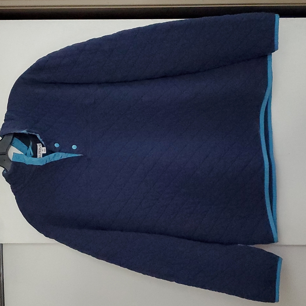 Quilted sweatshirt